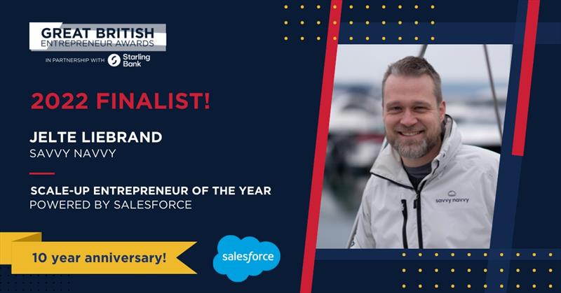 Jelte Liebrand, founder of global marine technology company savvy navvy - photo © Savvy Navvy