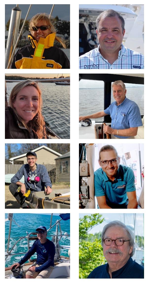 From top left: Zuzana Prochazka, Ben Stein, Julia Carleton, Steve Davis, Ryan Gullang, Phil Gutowski, Tim Murphy, and Ed Sherman photo copyright IBEX taken at 