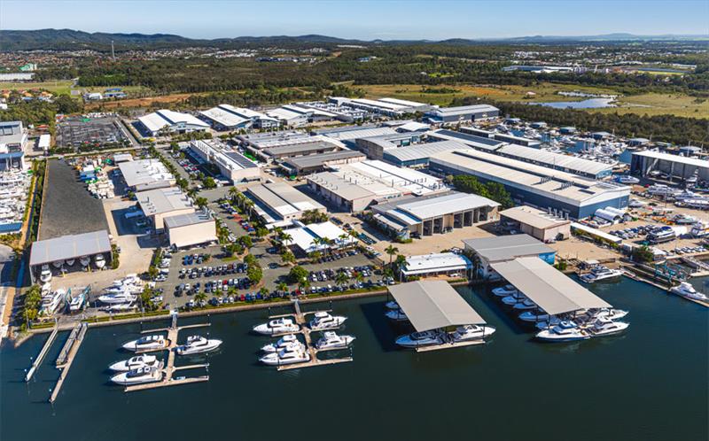 Riviera's 16-hectare state-of-the-art facility on Queensland's Gold Coast, is the largest luxury motor yacht building facility in the southern hemisphere - photo © Riviera Australia