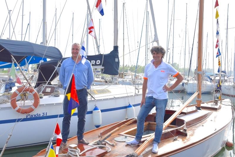 Skabar and Simonit on Galeb 1936 - photo © Paolo Maccione