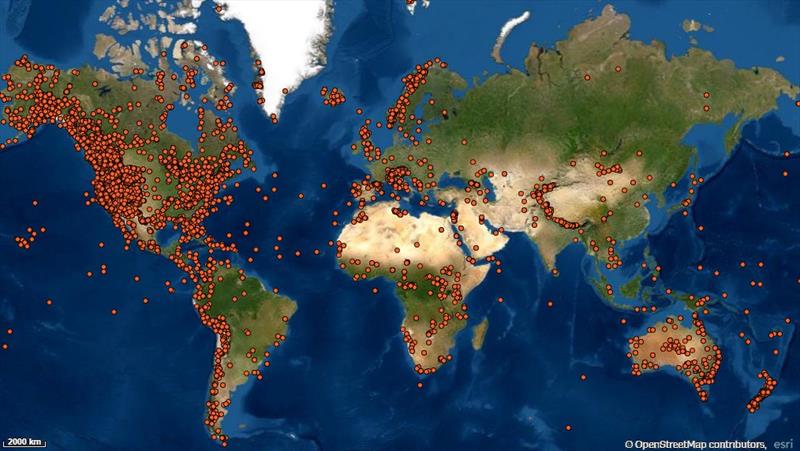 SOS map - photo © Garmin