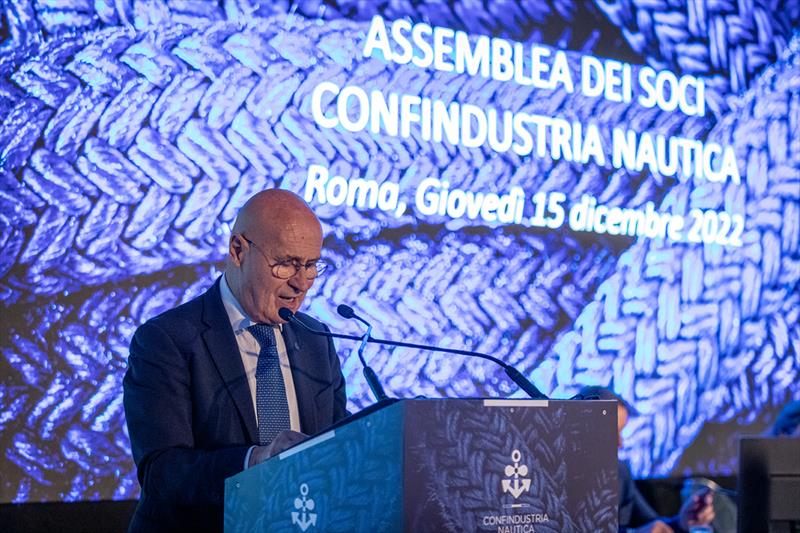 The Italian Marine Industry Association General Members' Assembly convened in Rome - photo © Confindustria Nautica