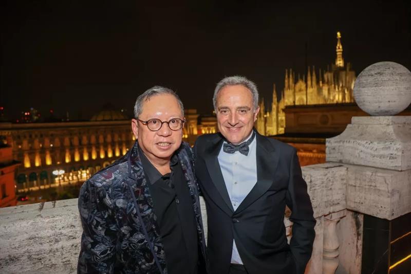 Dr Peter Lam, Chairman at Lai Sun Group, and Paolo Casani, CEO at Camper & Nicholsons - photo © Camper & Nicholsons