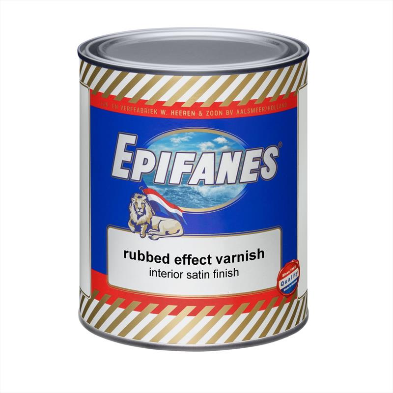 Epifanes Rubbed Effect Varnish new - photo © ATL Composites