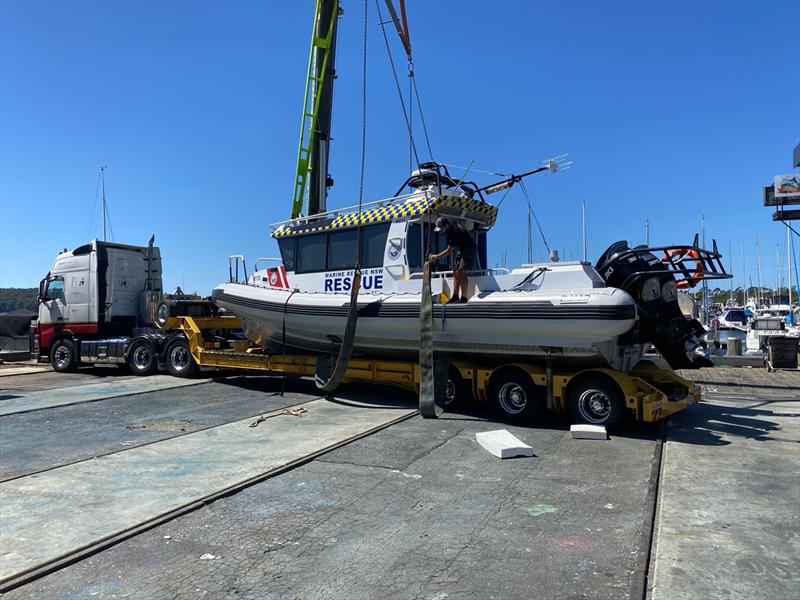 MB31 arrival - photo © Marine Rescue NSW