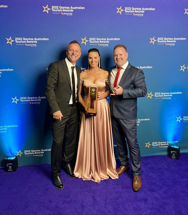 Wildcat Mackay won Gold for Australia's best New Tourism Business at the Qantas National Tourism Awards photo copyright Wildcat Mackay taken at 