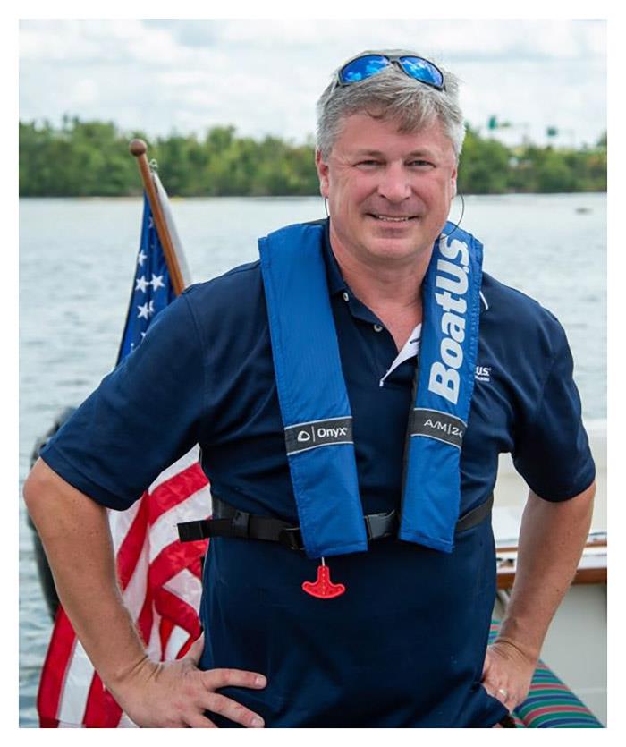 Chris Edmonston of the BoatUS Foundation for Boating Safety and Clean Water is the newest Rivers of Recovery board member photo copyright Stacey Nedrow-Wigmore / BoatUS taken at 