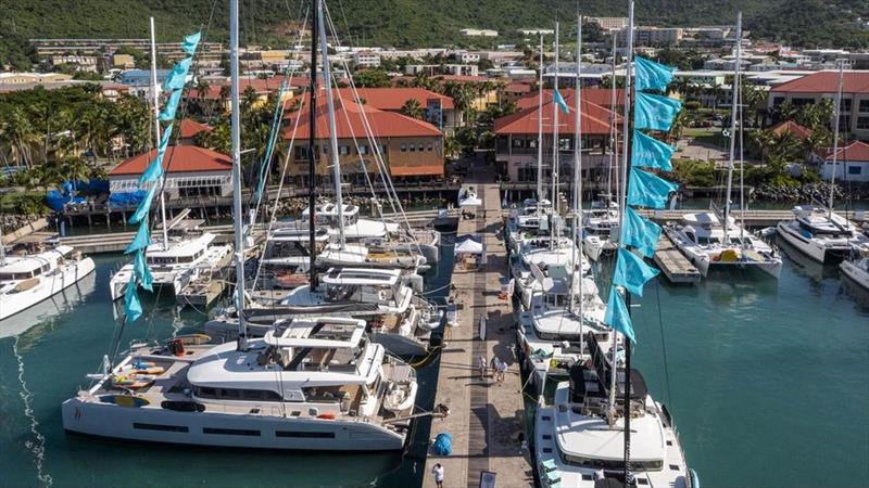 Yachts on show at VIPCA's 2022 USVI Charter Yacht Show - photo © Mango Media