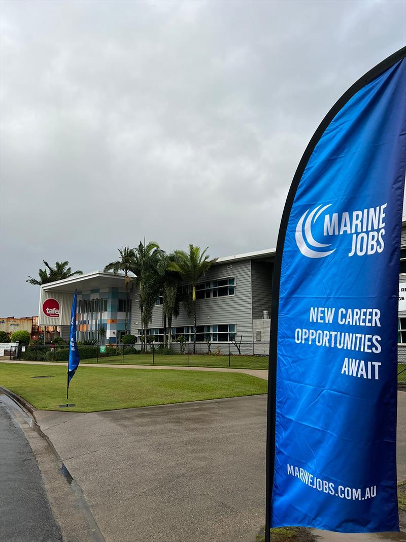 Entrance of the Great Barrier Reef International Marine College - Cairns Maritime Careers Open Day photo copyright Nicholas Thorowgood taken at 