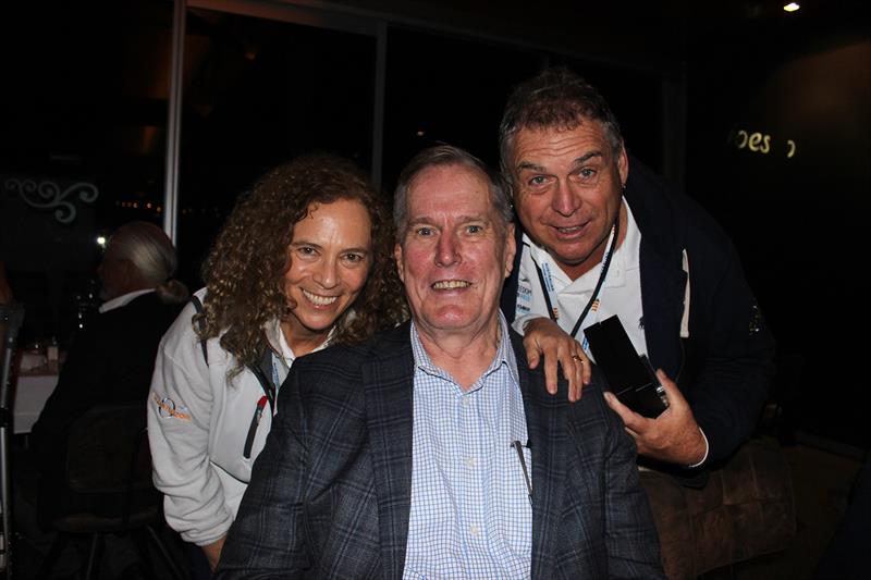 Taryn Agius, Steve Fisher, Perry Jones - RMS AIMEX VIP Dinner - photo © Rivergate Marina and Shipyard