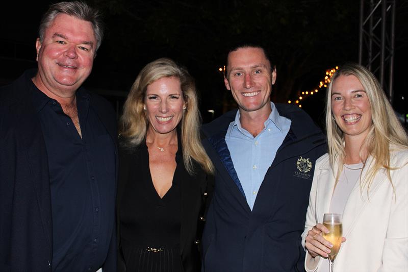 Richard Morris, Anthea Morris, Marley Cutbush, Georgi Cutbush - RMS AIMEX VIP Dinner - photo © Rivergate Marina and Shipyard