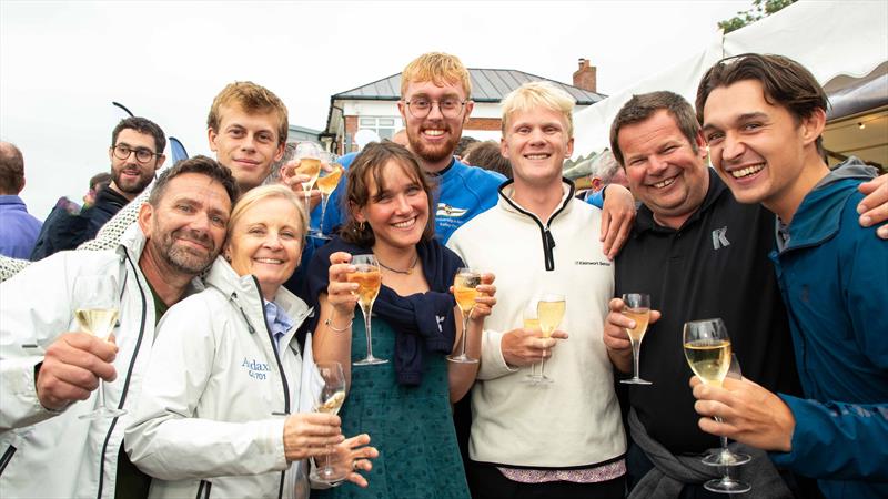 Taittinger Royal Solent Yacht Club Regatta 2023 Reception photo copyright Jake Sugden taken at Royal Solent Yacht Club