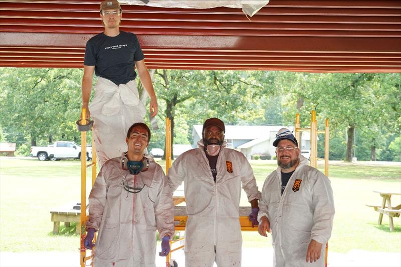 100 Correct Craft Employees Complete Three Service Projects in Monticello, Arkansas - photo © Correct Craft