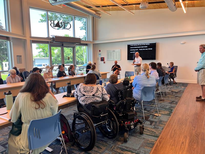 U.S. Access Board visits new CRAB Annapolis Adaptive Boating Center - photo © CRAB Sailing