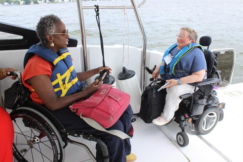 U.S. Access Board visits new CRAB Annapolis Adaptive Boating Center - photo © CRAB Sailing