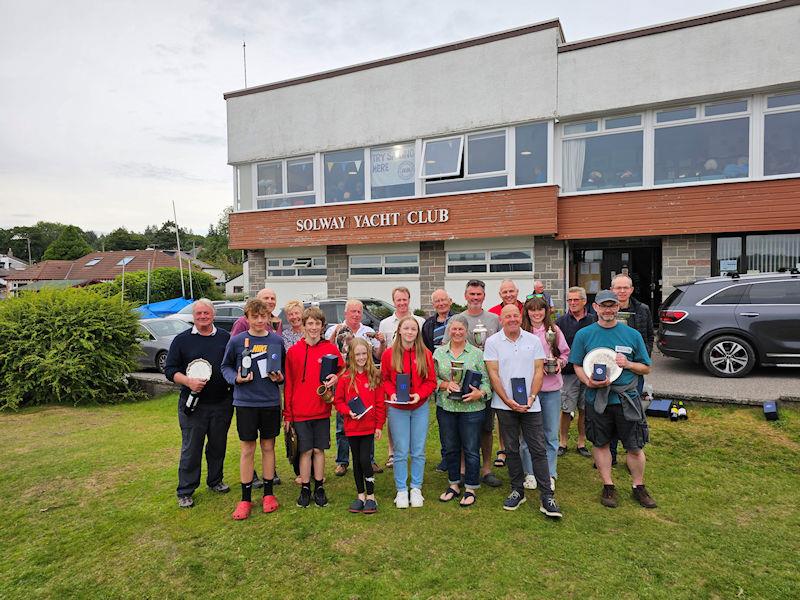 Kippford Week 2023 - Prize Winners photo copyright Finlay Train taken at Solway Yacht Club