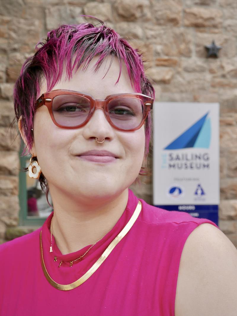 Erika Holshoe, Communications and Marketing Manager photo copyright National Sailing Hall of Fame taken at 