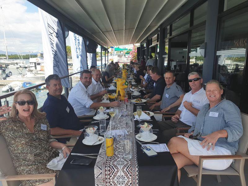 Rivergate Marina & Shipyard's VIP Captains' Lunch involved Captains, crew and industry proponents - photo © Rivergate Marina and Shipyard
