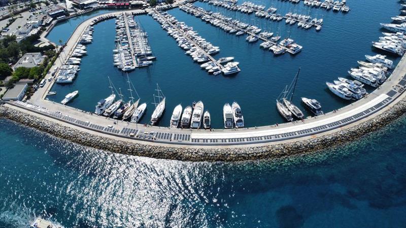 Solar panels at D-Marin Turgutreis Marina - photo © D-Marin