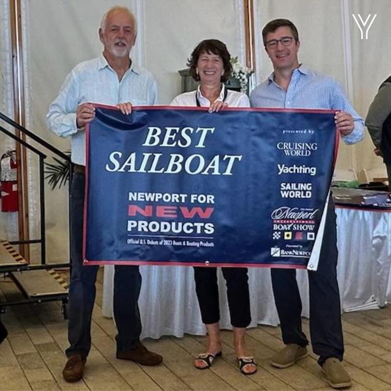 The Y7 `Miss Shell` received the award for the `Best New Sailboat` - photo © YYachts