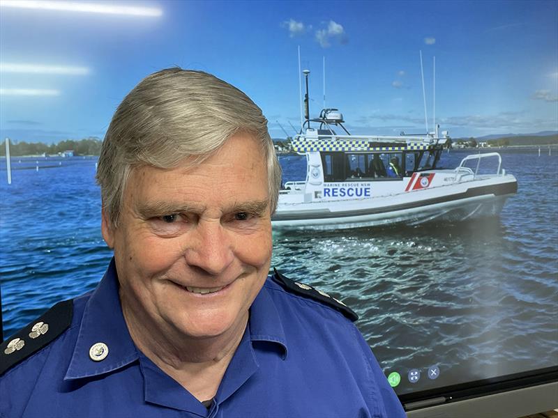 Marine Rescue Merimbula Unit Commander Bill Blakeman - photo © Marine Rescue NSW