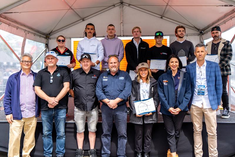 Congratulations apprentices and employer of the year photo copyright Boating Industry Association of Victoria taken at 