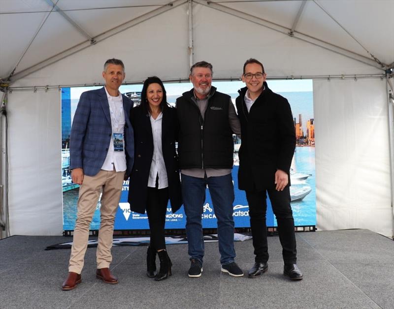 Premier Allan's recent re-shuffle has seen Minister Dimopoulos elevated to the Environment and Recreation (Boating/Fishing) portfolios photo copyright Boating Industry Association of Victoria taken at 