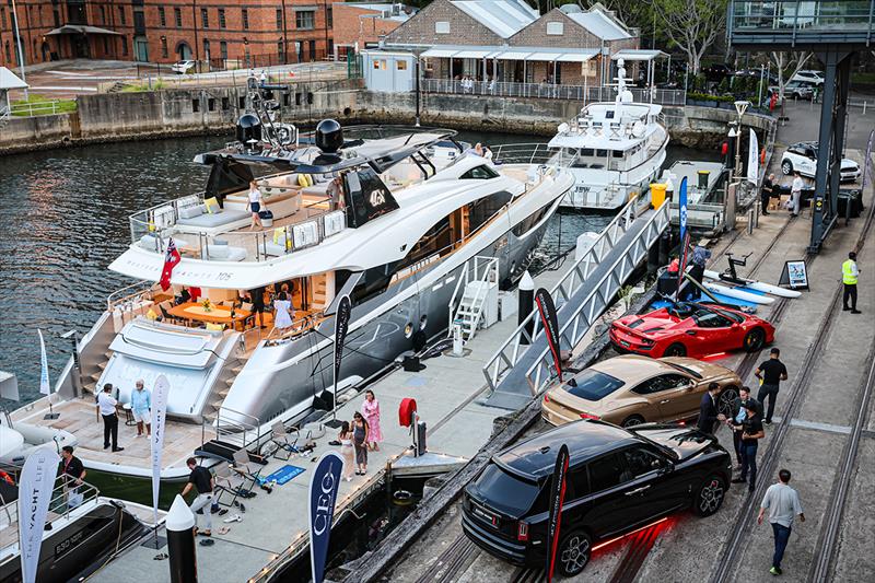 MY Sirenuse at Jones Bay Marina - Superyacht Australia Soirée - photo © Salty Dingo