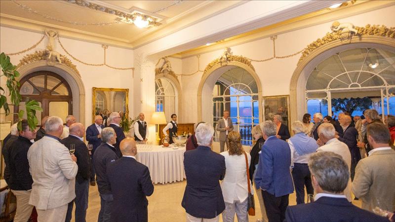 International Maxi Association cocktail party at the Grand Hotel Excelsior Vittoria during the 2023 IMA Maxi Europeans - photo © IMA / Studio Borlenghi