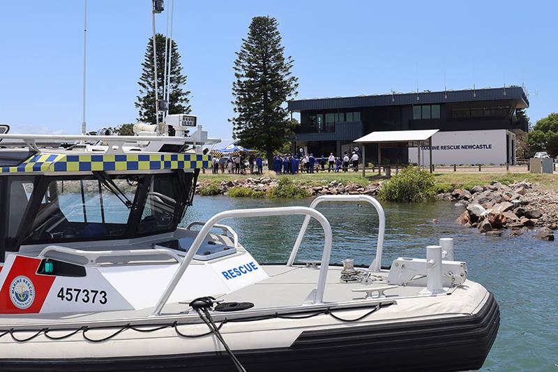 Marine Rescue NSW Newcastle base - photo © Marine Rescue NSW