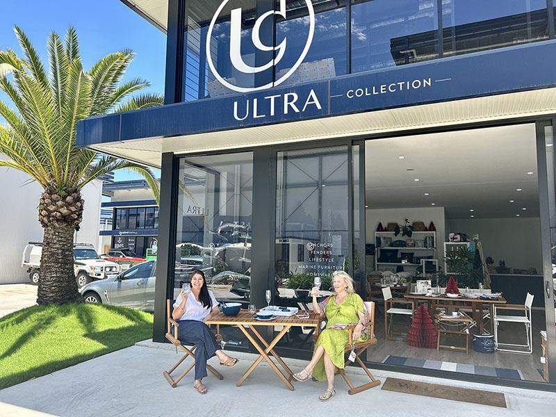 Ultra Collection Showroom aligns with Sheets Ahoy The Boat Works - photo © Jeni Bone
