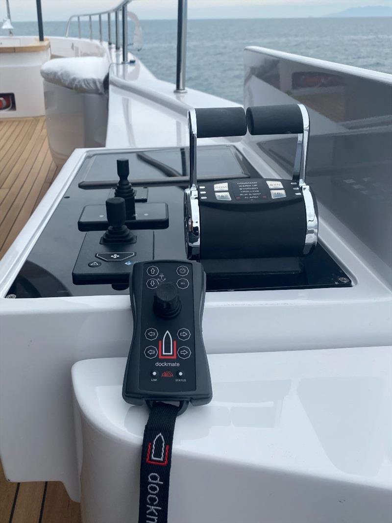 Dockmate now integrated with AVENTICS™ Marex OS Propulsion Control System from Emerson photo copyright Dockmate taken at 