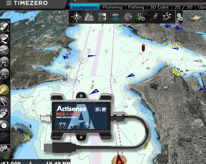 TIMEZERO plus Actisense integration - photo © Actisense