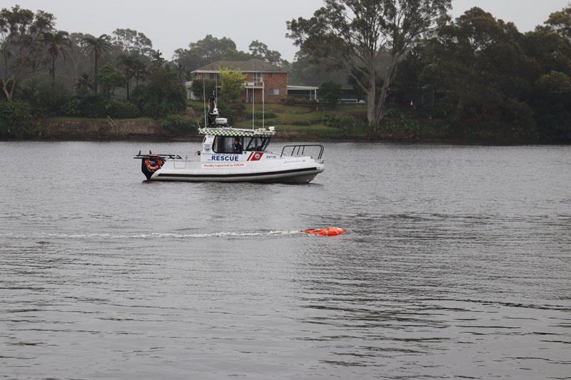 USafe in water - photo © Marine Rescue NSW