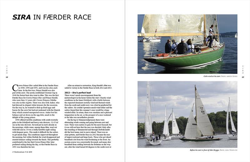 New book release: 'Sira - One boat, two kings' by Mikkel Thommessen - photo © Robert Deaves