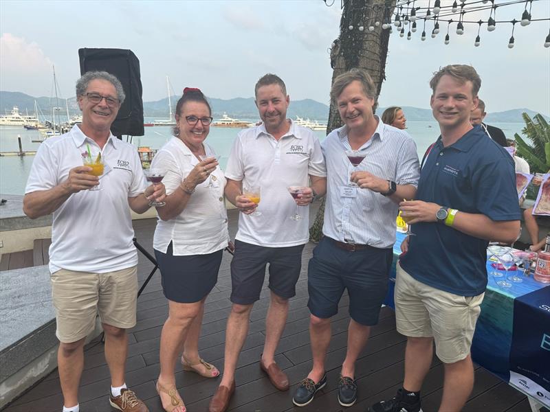 Judges sampling the cocktails from the cocktail making challenge - photo © AIMEX