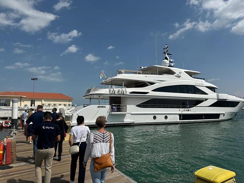 Dubai International Boat Show Exclusive Pre-Show Gulf Craft Tour photo copyright AIMEX taken at 