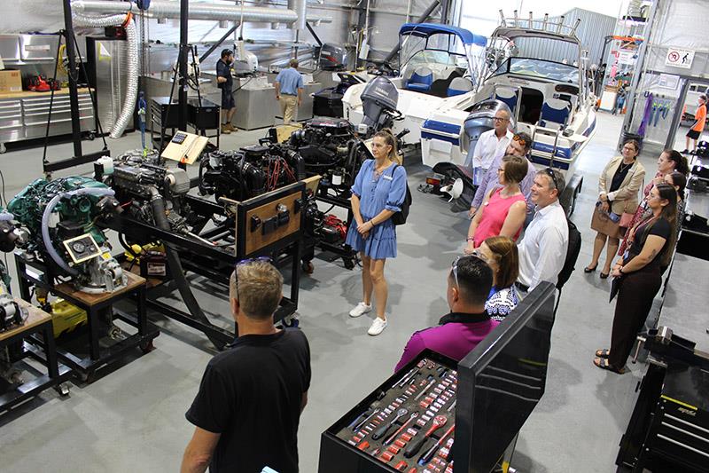 Skills and Training Pathways Tour photo copyright Boating Industry Association taken at 