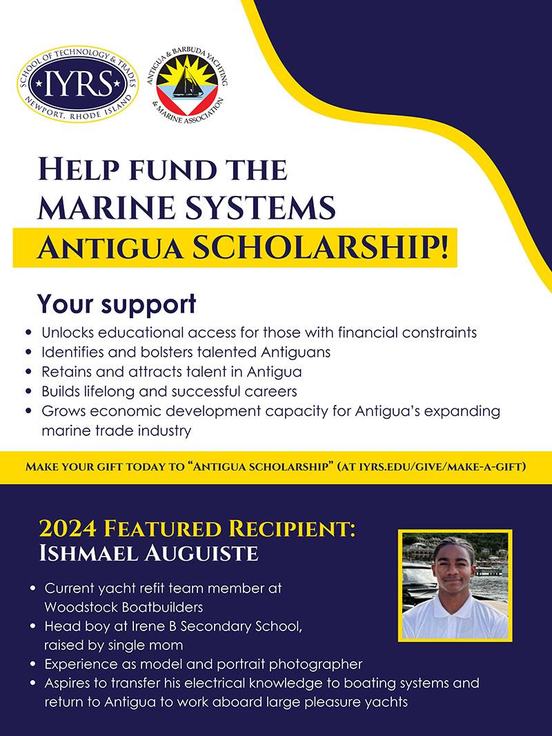 ABYMA launches Antigua Marine Scholarship Fund photo copyright Antigua and Barbuda Yachting & Marine Association taken at 