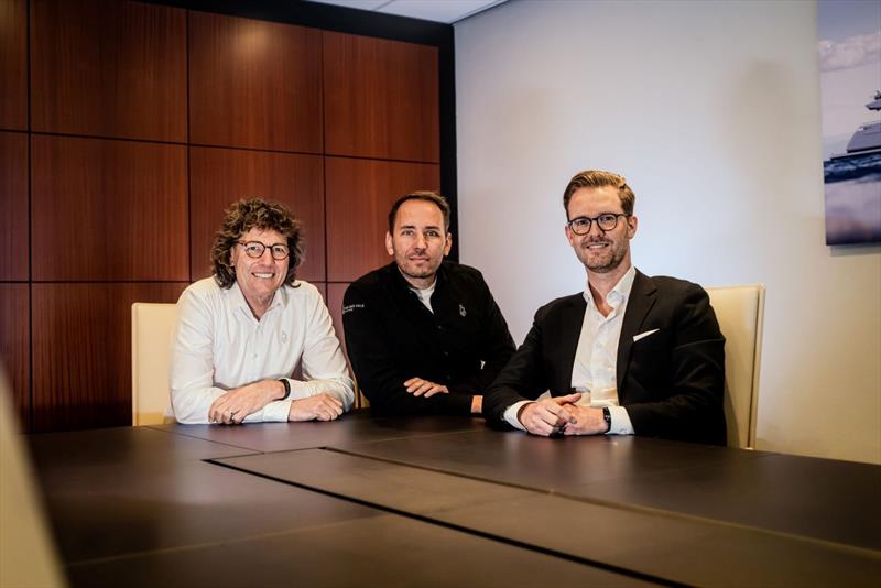 Management team Van der Valk Shipyard - photo © Van der Valk Shipyard