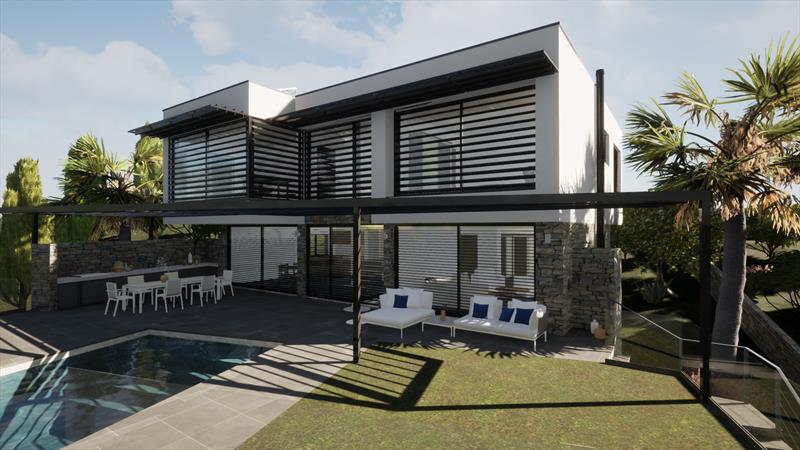eD-TEC's plans for a five-villa waterfront development in Croatia - photo © eD-TEC