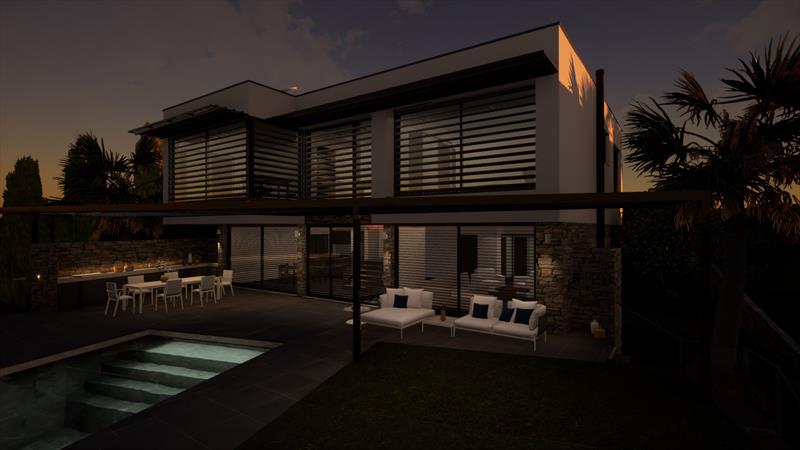 eD-TEC's plans for a five-villa waterfront development in Croatia - photo © eD-TEC