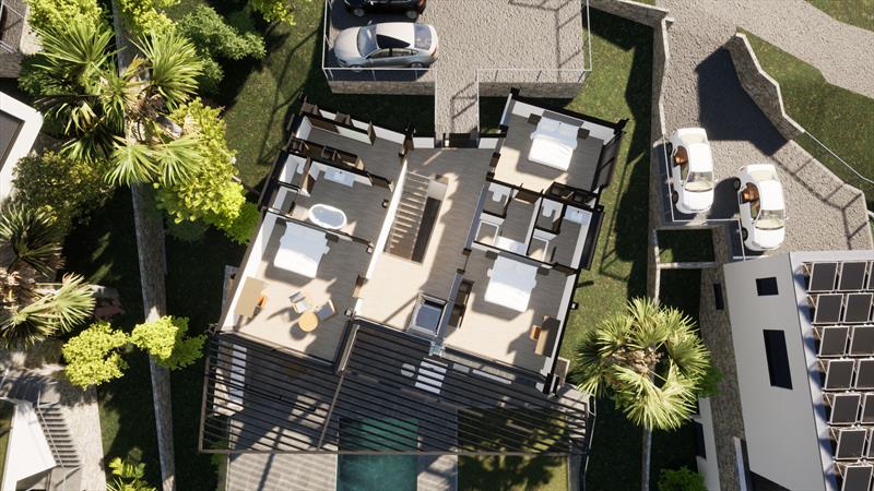 eD-TEC's plans for a five-villa waterfront development in Croatia - photo © eD-TEC