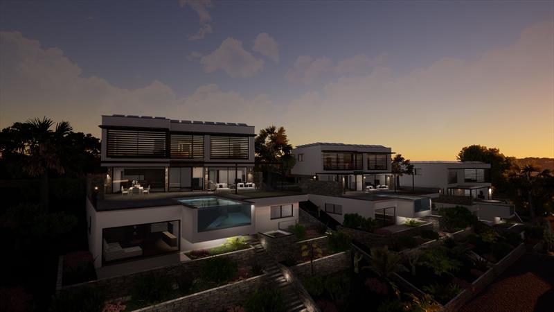 eD-TEC's plans for a five-villa waterfront development in Croatia - photo © eD-TEC
