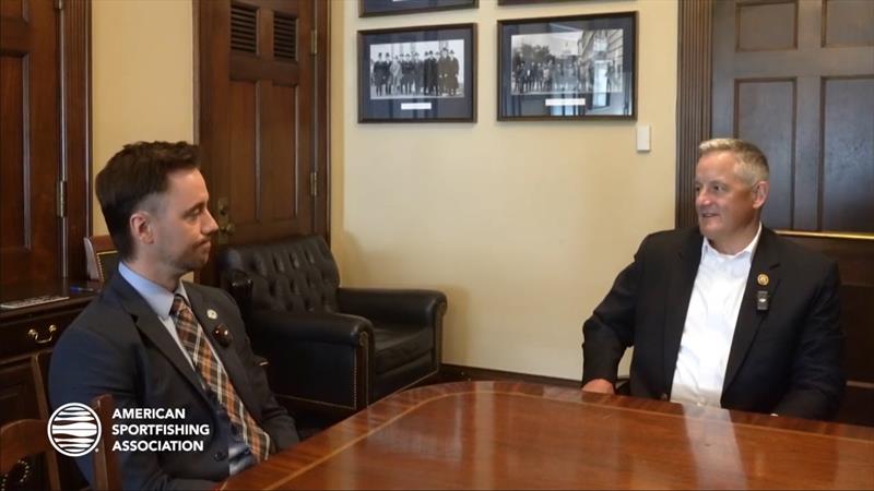Fishing for answers - Congressman Bruce Westerman - photo © American Sportfishing Association