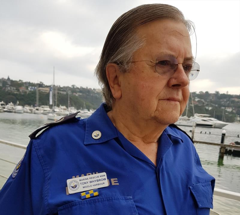 Marine Rescue Middle Harbour Anthony Whybrow ESM - photo © Marine Rescue NSW