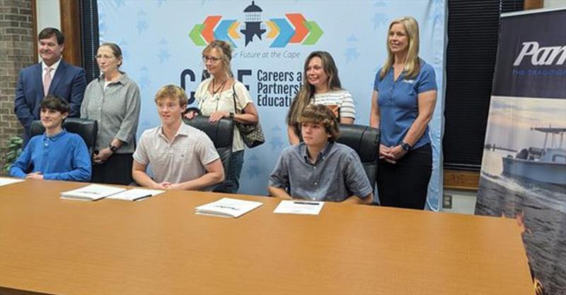 Parker Offshore works with the Careers and Partners in Education Program in Carteret County - photo © Parker Offshore