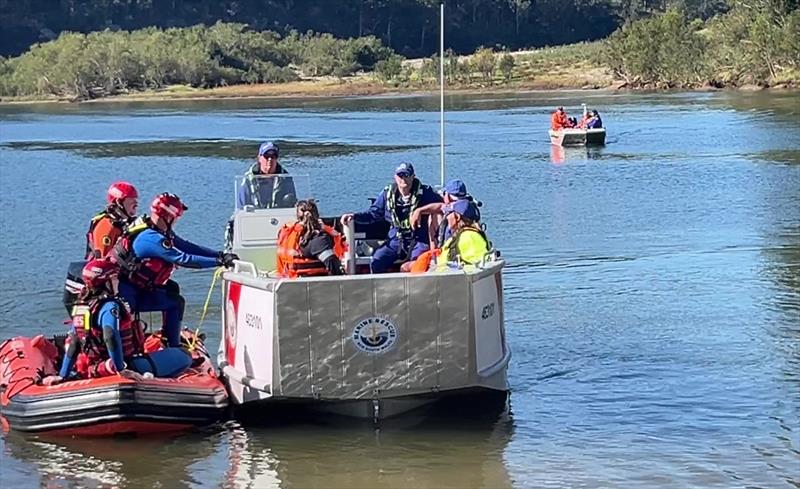 Marine Rescue NSW SOG exercise - photo © Marine Rescue NSW
