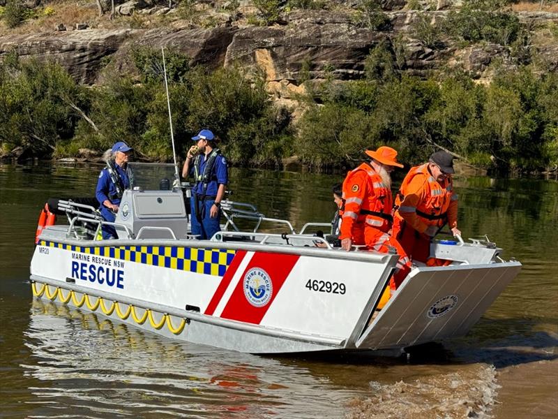 Marine Rescue NSW SOG exercise - photo © Marine Rescue NSW