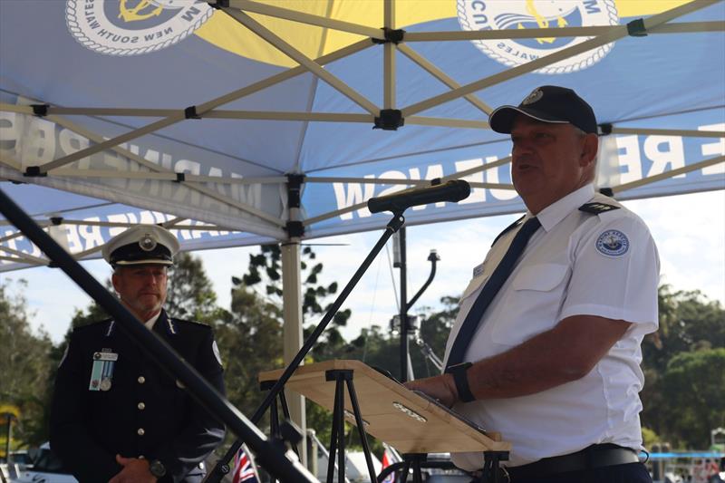 Marine Rescue Brunswick Unit Commander Jonathan Wilcock - photo © Marine Rescue NSW